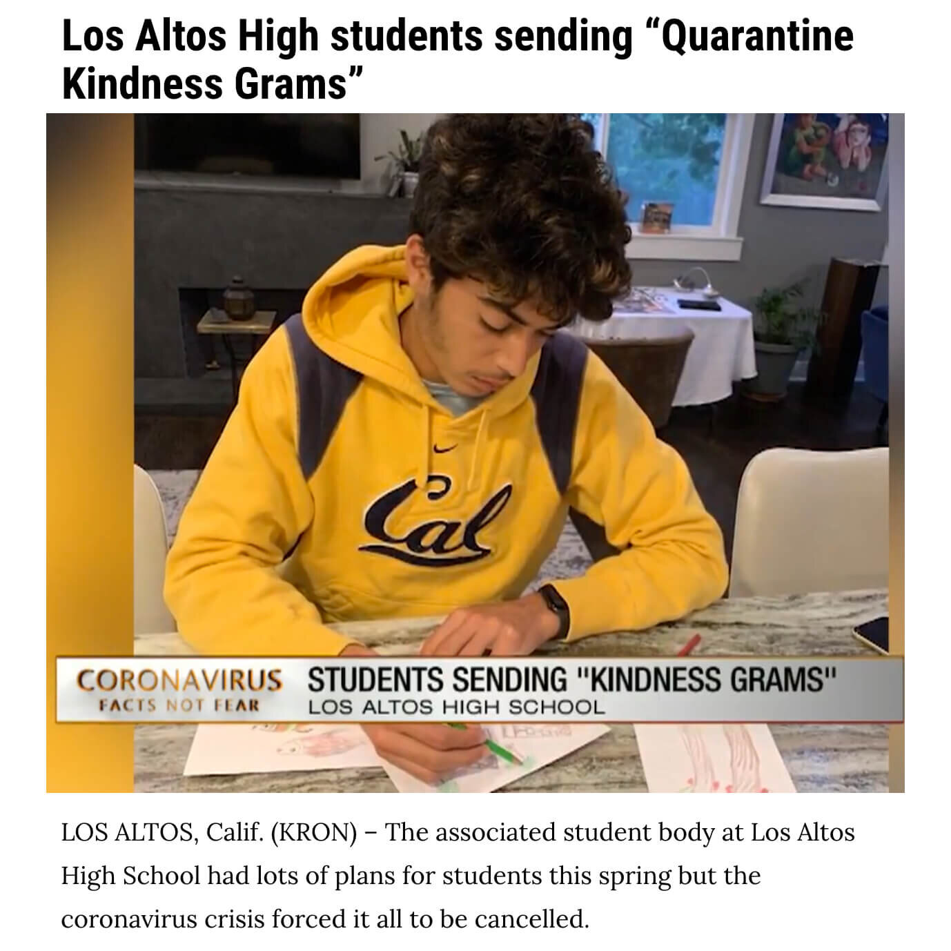 Quarantine Kindness Grams
