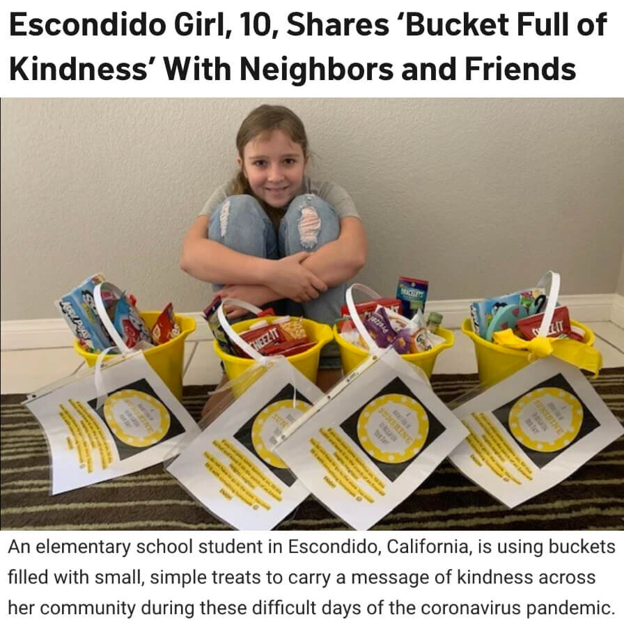 Buckets Full of Kindness