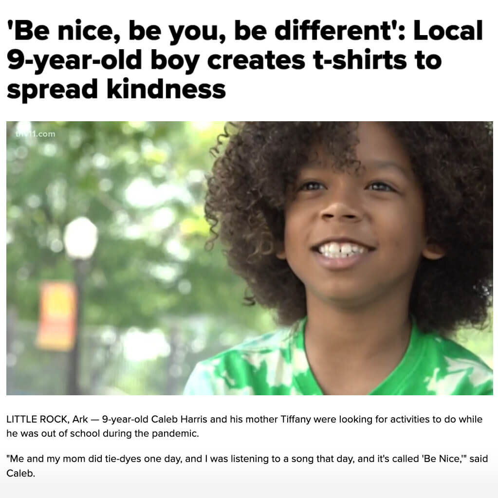 Be Nice Be you Be Different