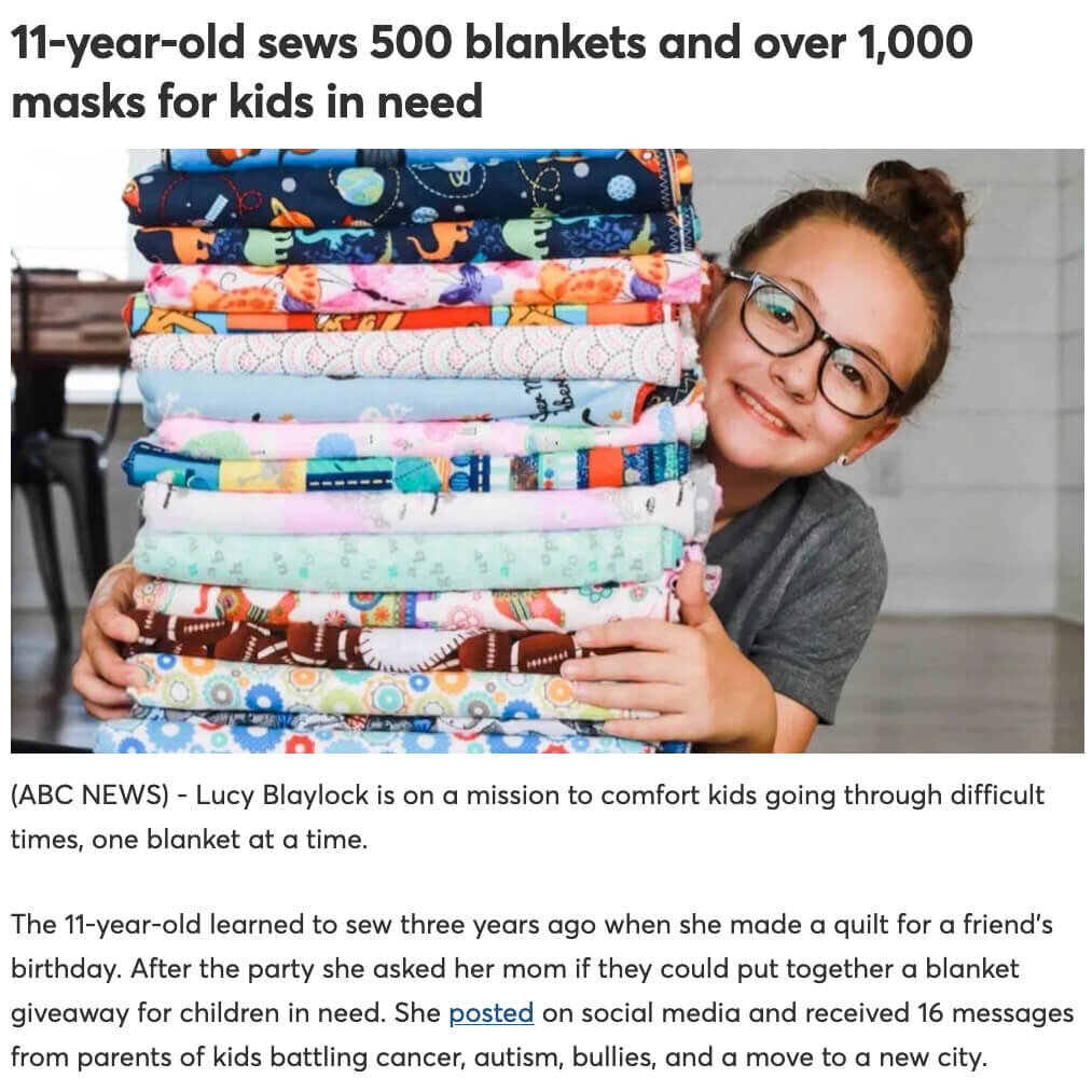 Lucy's Love Blankets