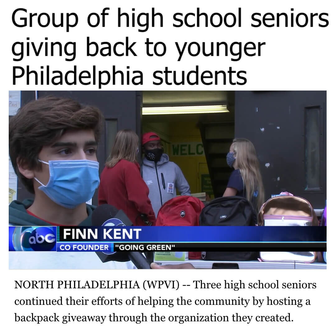 Going Green Backpack Giveaway