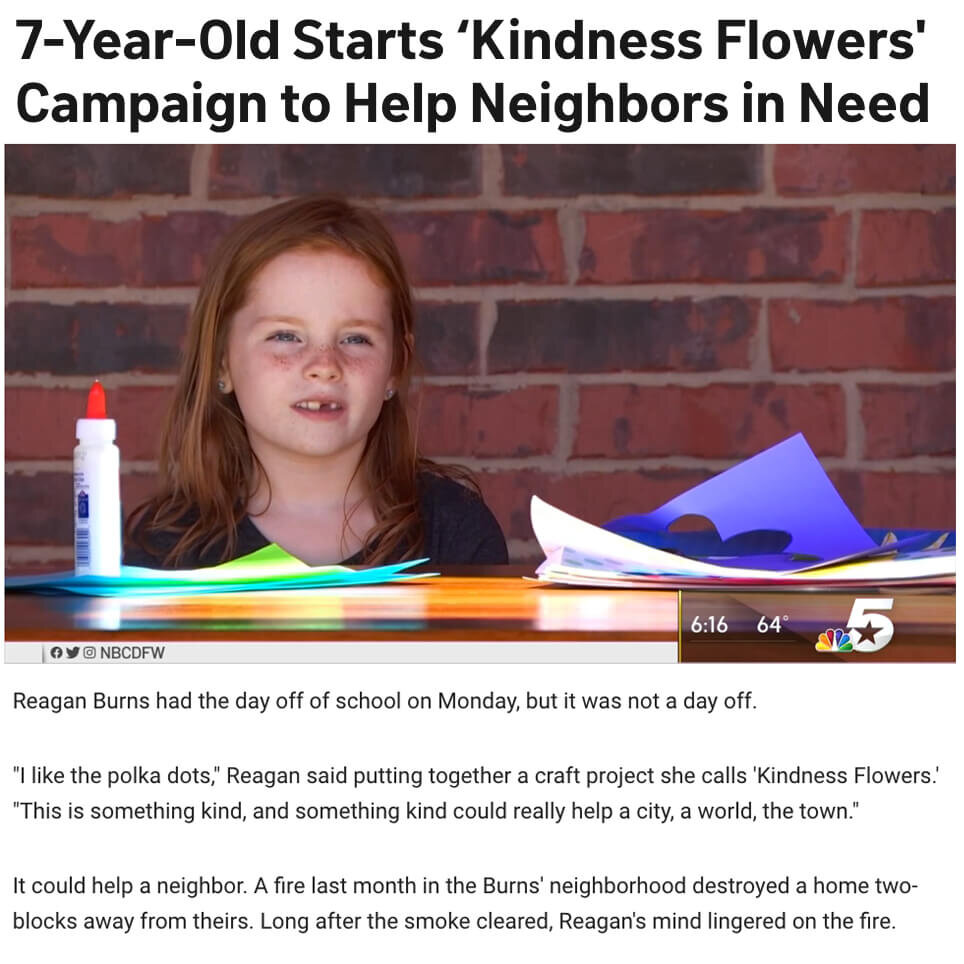Kindness Flowers
