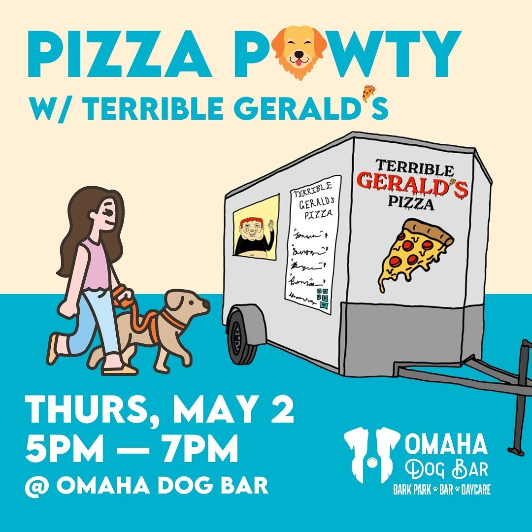 &ldquo;What kind of person doesn&rsquo;t like 🍕pizza? A weirdough!&rdquo;

Come hang out at the dog bar and grab a pizza from Terrible Gerald&rsquo;s Food truck! They are notorious around town and we are so excited that they are popping up with us!
