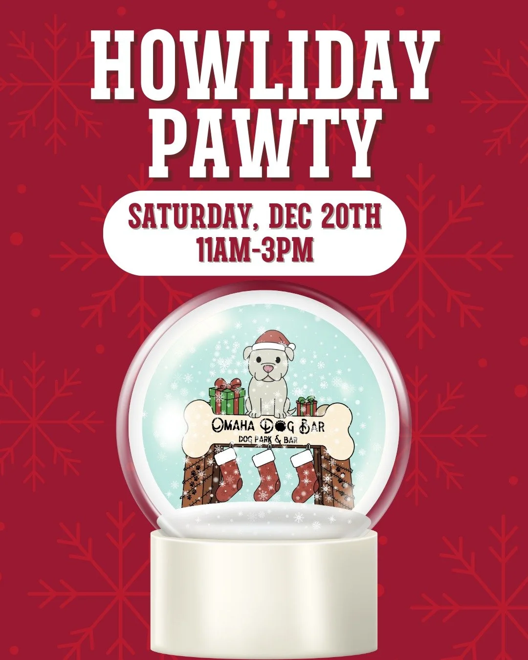 🎄🐾 It&rsquo;s time to sleigh!
Join us at ODB for the most festive dog-friendly paw-ty of the season. We&rsquo;re rolling out all the holiday cheer so you and your pup can jingle, mingle, and make some merry memories.

Here&rsquo;s what&rsquo;s on t