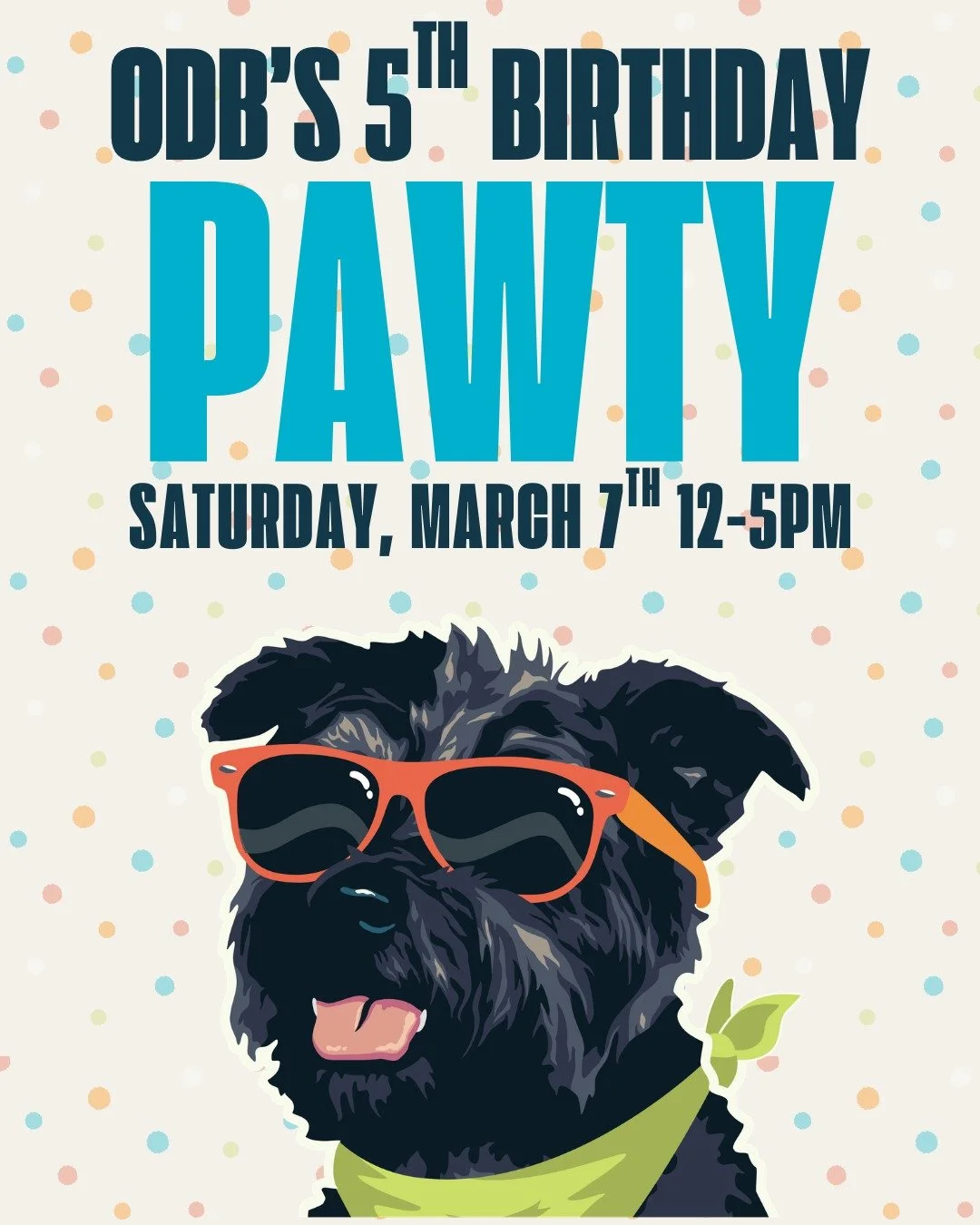 🎈 ODB is turning FIVE! 🎈

So we&rsquo;re throwing a birthday bash this Saturday from 12-5PM.

🎉 What&rsquo;s Going Down:
&bull; @carterandrye Hand Pies (while supplies last!)
&bull; FREE Caricatures by a live artist
&bull; Old-School Popcorn Machi
