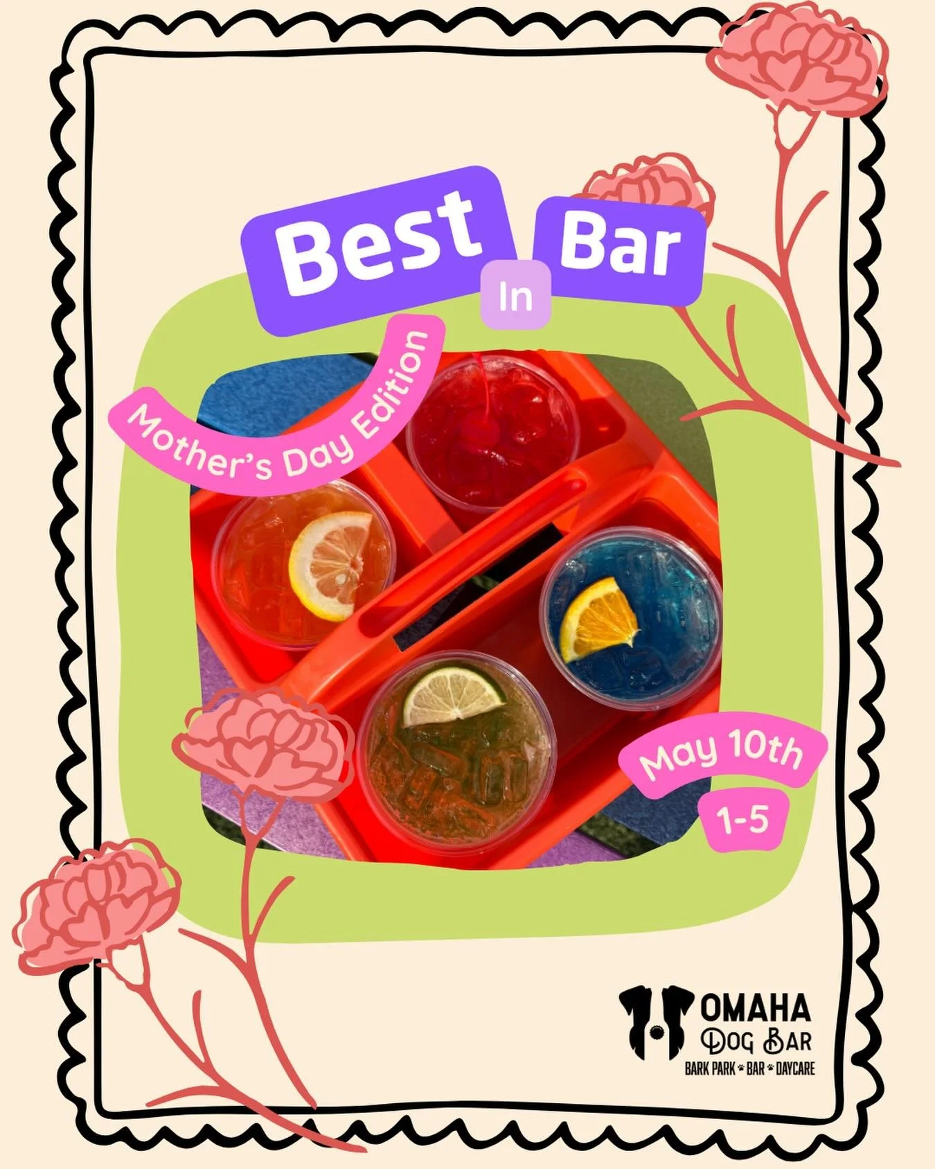 🐾🍸 Best in Bar: A Mother&rsquo;s Day Paw-ty 🍸🐾

Calling all dog moms, cool moms, and cocktail-loving queens&mdash;it&rsquo;s your time to shine. Join us on May 10th from 1&ndash;5PM for a tail-wagging good time at Best in Bar, where the drinks ar