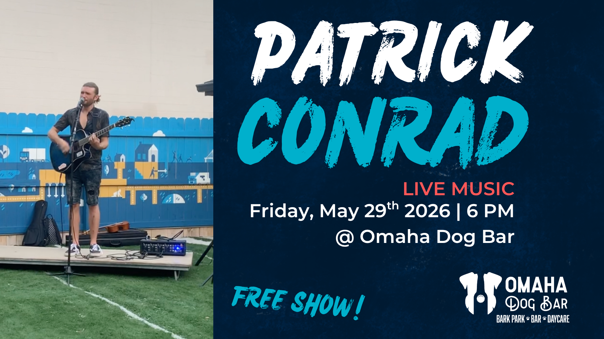 Live Music with Patrick Conrad