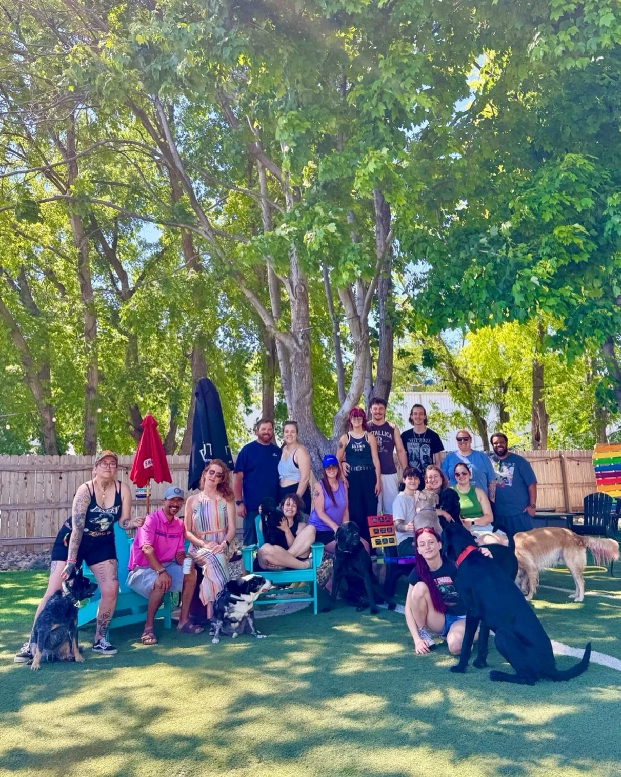 Happy Memorial Day from our crew to yours! We had such a fun time taking over the park today and enjoyed a potluck and some brews!! Much needed time together. Love this pack!!