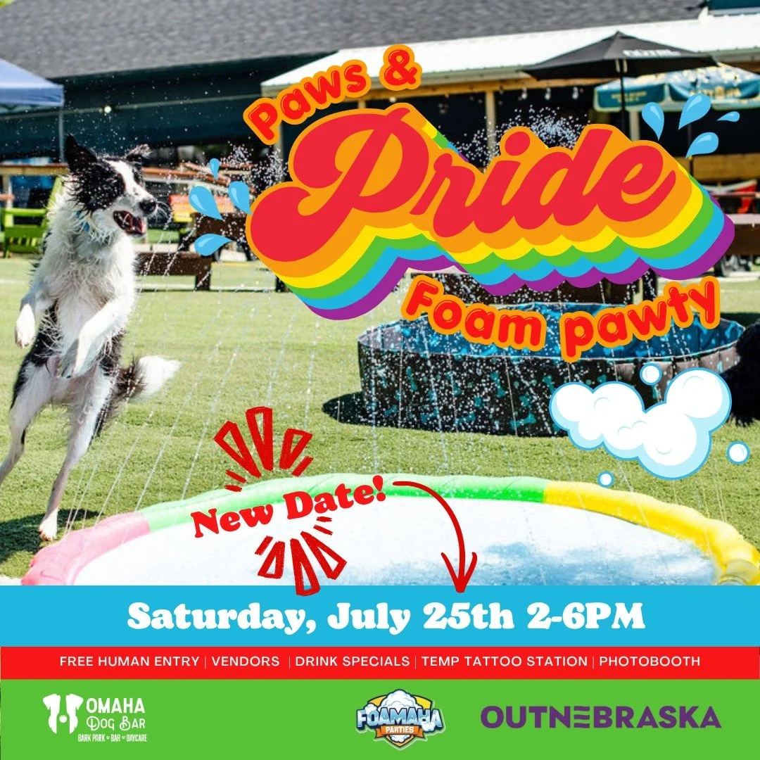 🌈Pride Pawty Update! 🌈

Due to the extreme heat forecasted for this Saturday, we've made the decision to postpone our Pride Pawty to Saturday, July 25th instead.

The good news? Next weekend is looking much more comfortable, with temperatures in th
