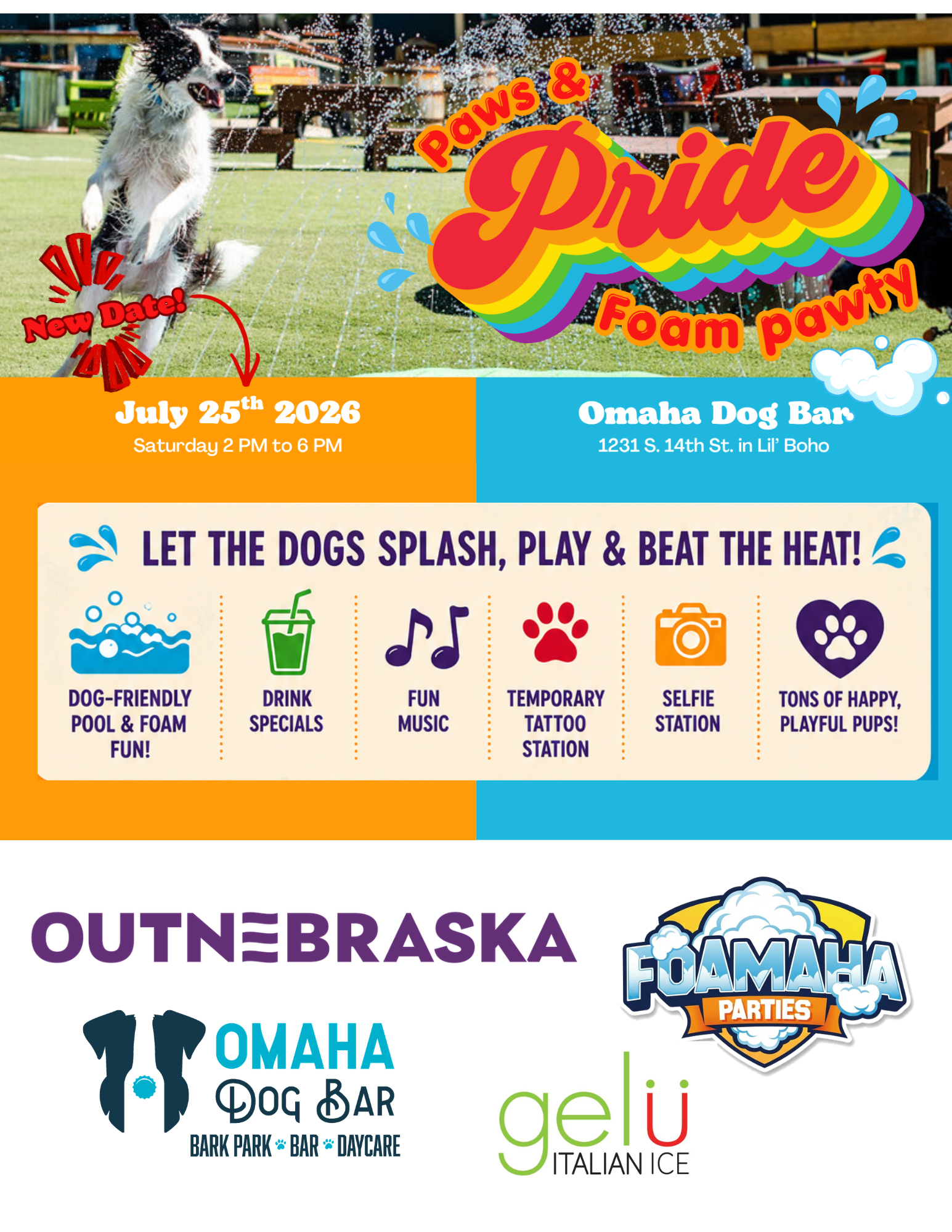 Paws &amp; Pride Foam Pawty
