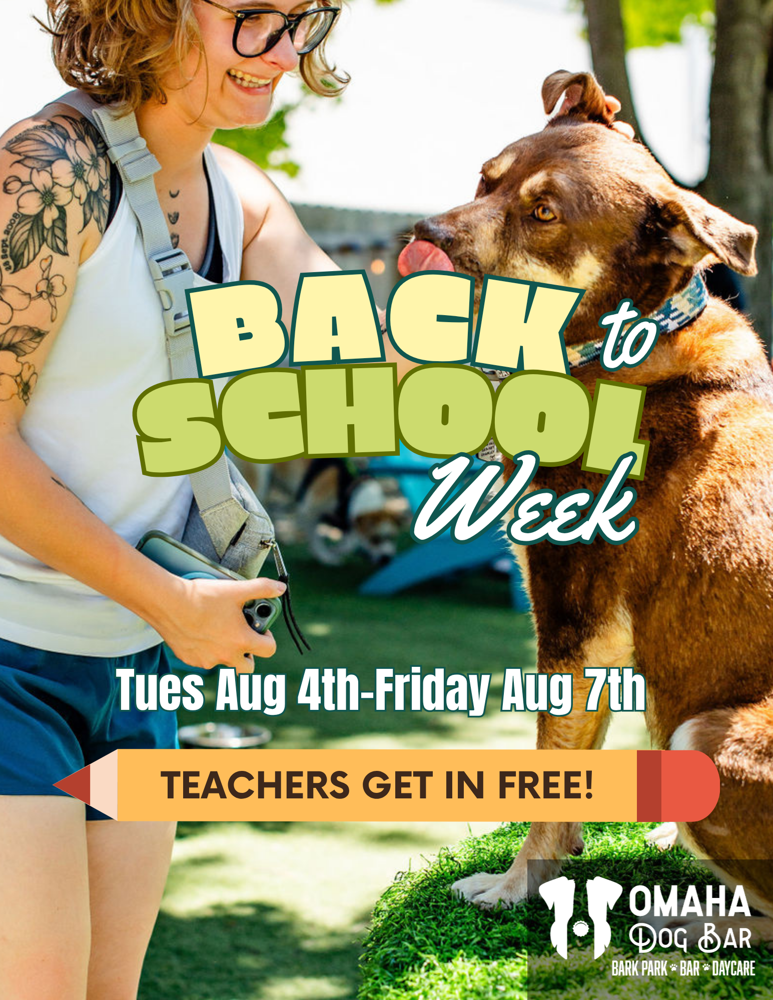 Teacher's get in free week!