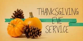 Thanksgiving Worship Service
