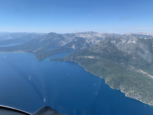 A tour of Tahoe with Caitlin.