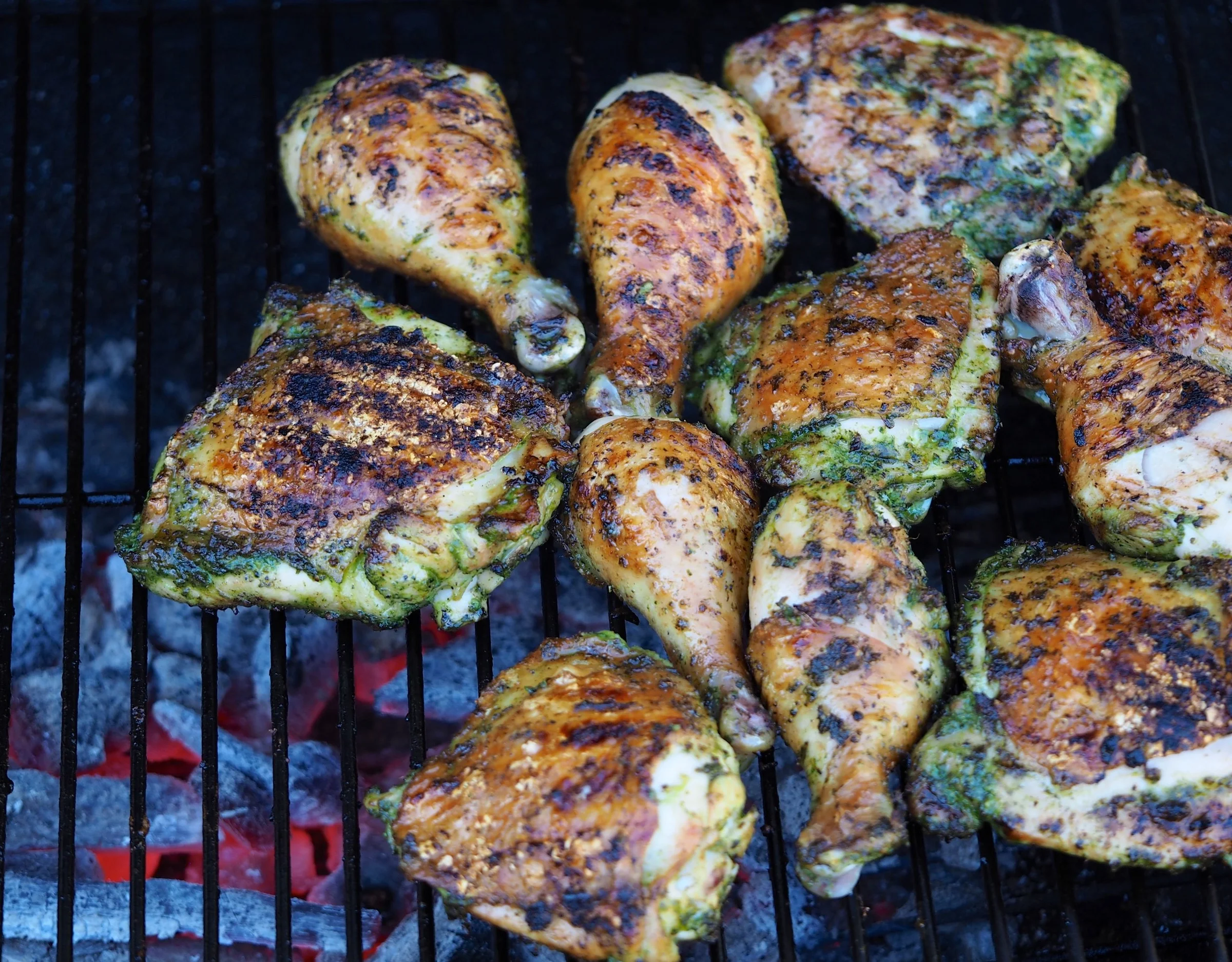 Ping Gai - Grilled Chicken in a Cilantro Marinade