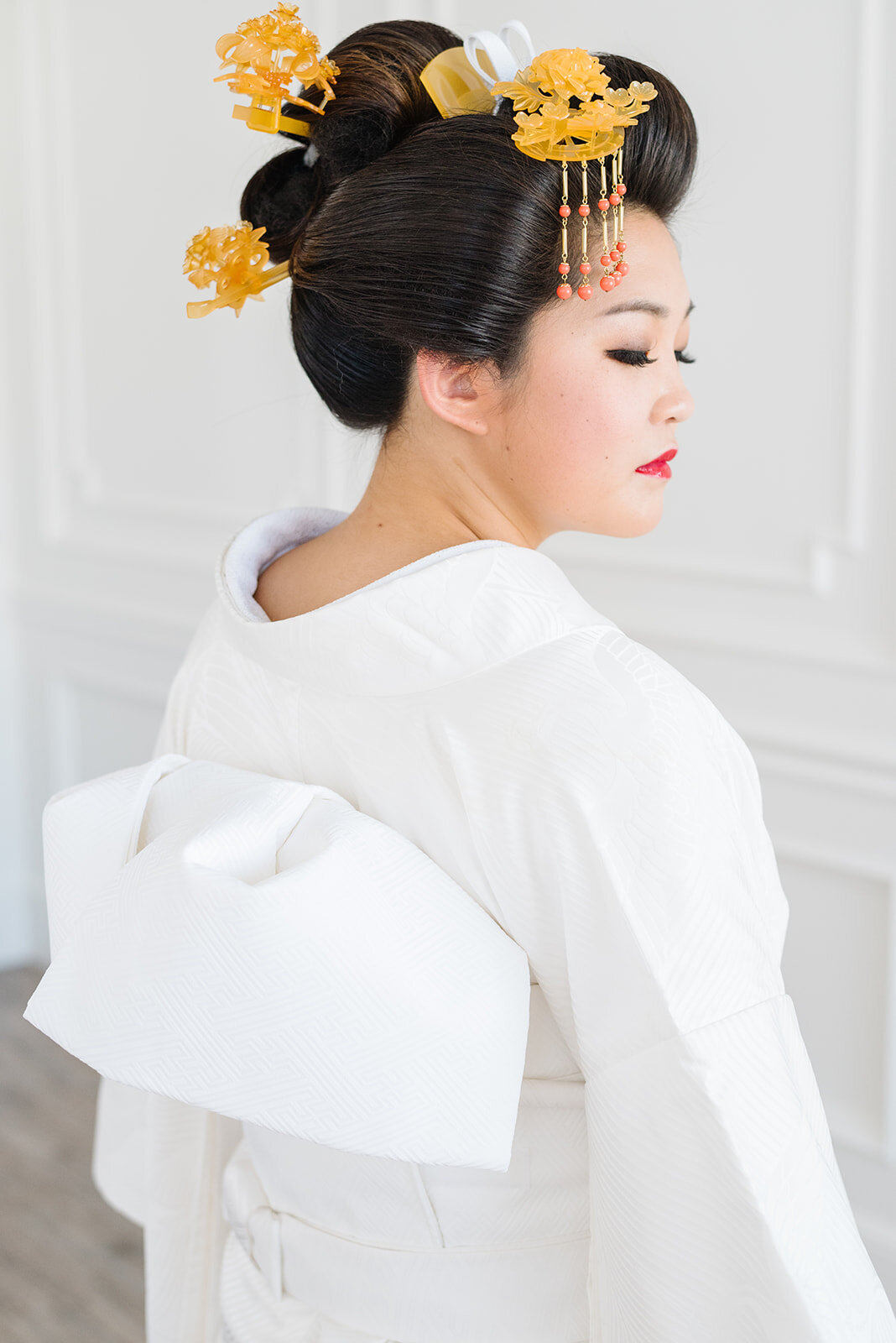 Geisha Dancing Kimono Traditional Hairstyle Kanzashi Stock Photo 777936943  | Shutterstock