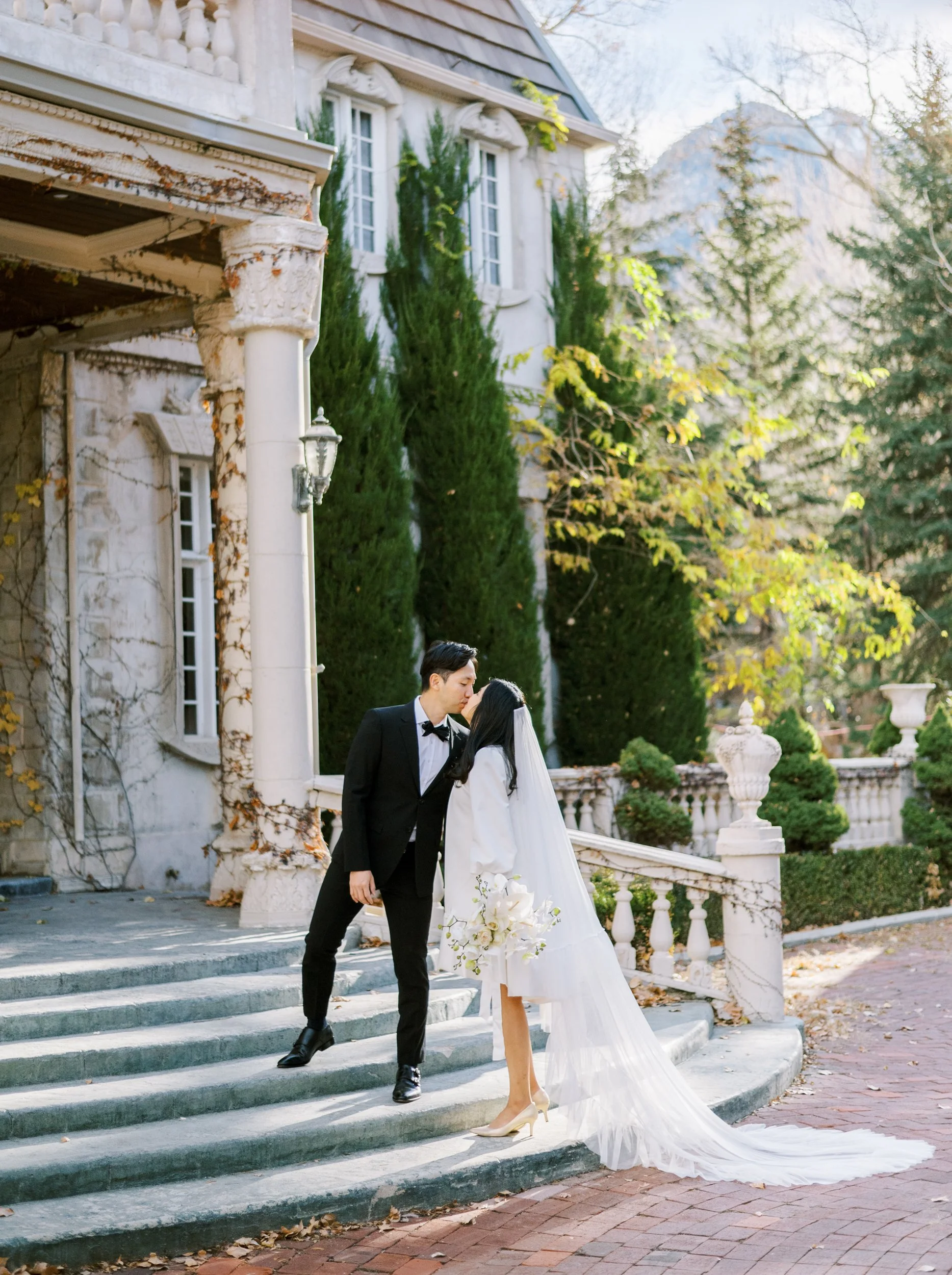 Fun and Flirty French Inspired Wedding Editorial at La Caille
