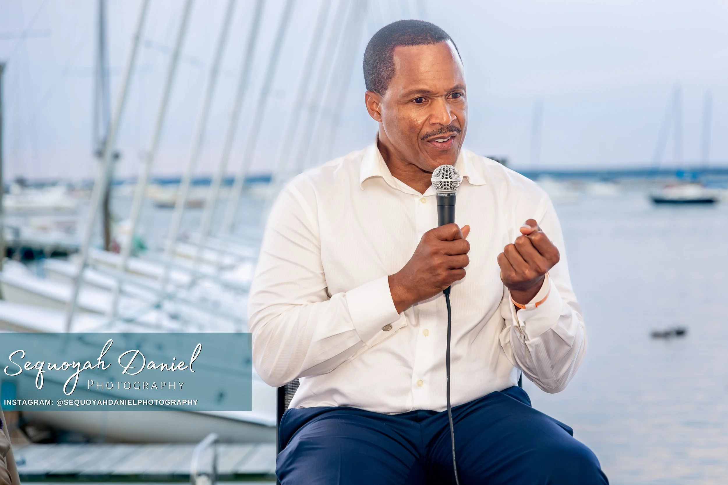 Maurice Williams Interviews Joseph Holland at the 2024 Black Authors Festival @SagHarbor