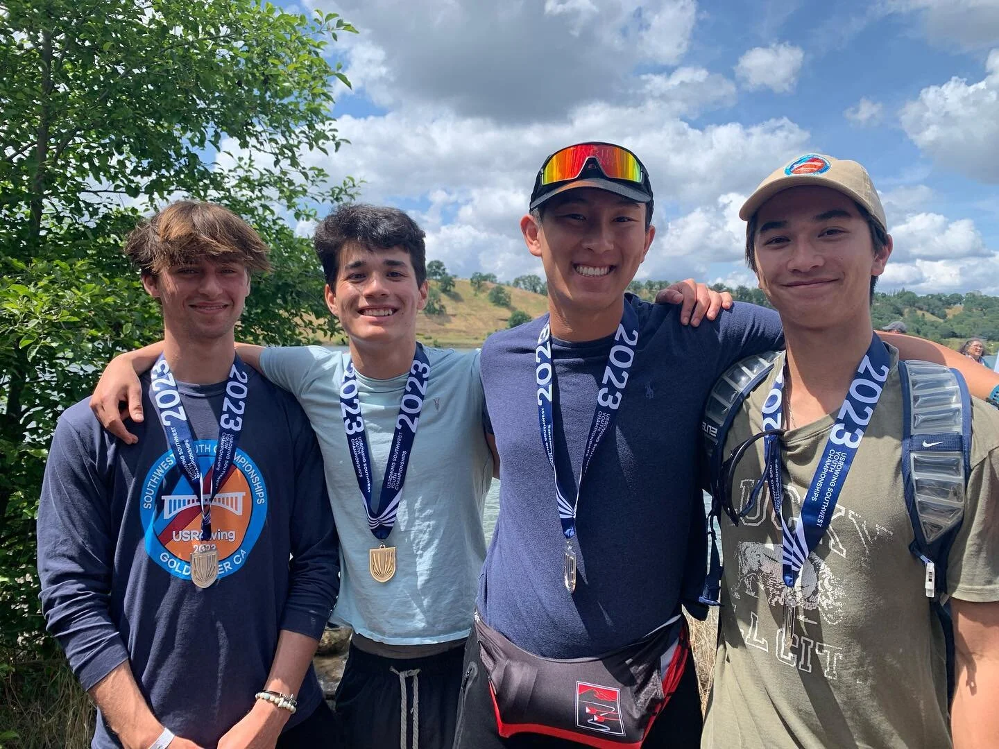 Our seniors were limited to two years at regional championships due to the season being canceled in 2020 &amp; 2021. For many, it was worth the wait!

First Photo: The 4 seniors from the 4v who placed 2nd in the 3v event! Pierce (first time ever bein