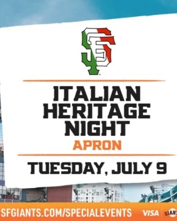 San Francisco Giants Italian Heritage Night at Oracle Park