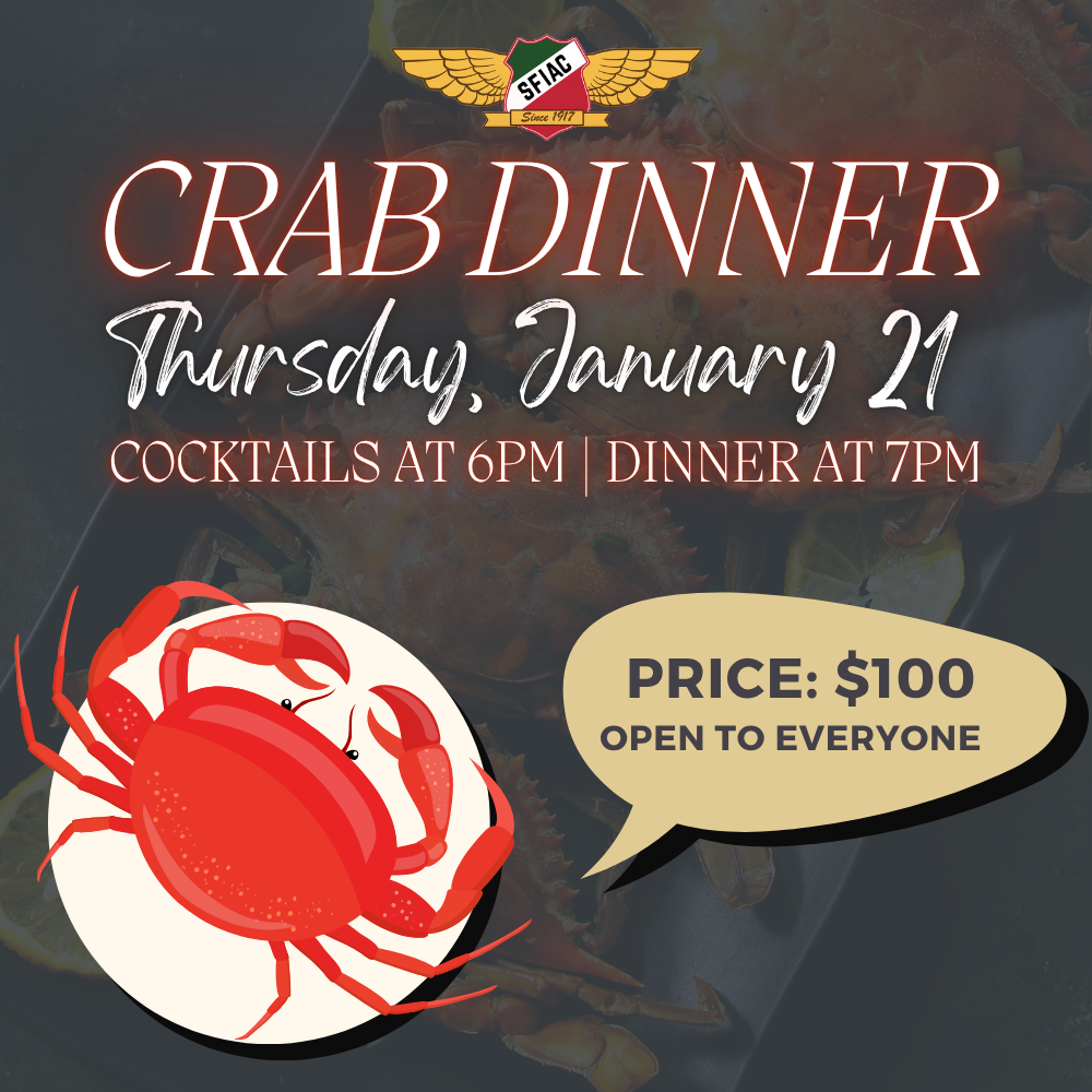 SFIAC Crab Feed 2027