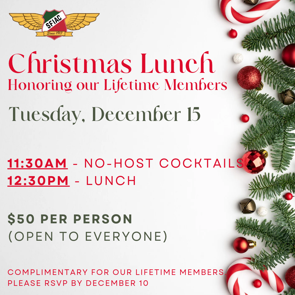 SFIAC Christmas Lunch