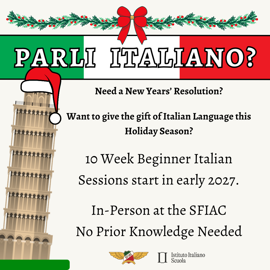 SFIAC Italian Class - Winter Session