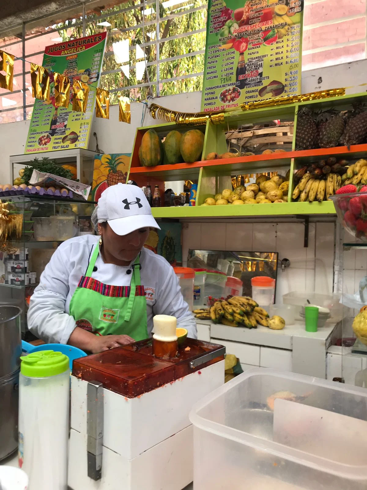 Photo by fellow volunteer Emily Fisher