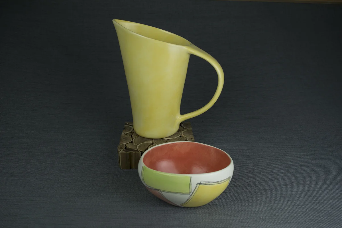 Tall Pitcher (Sunflower) - Rock Bowl.jpg
