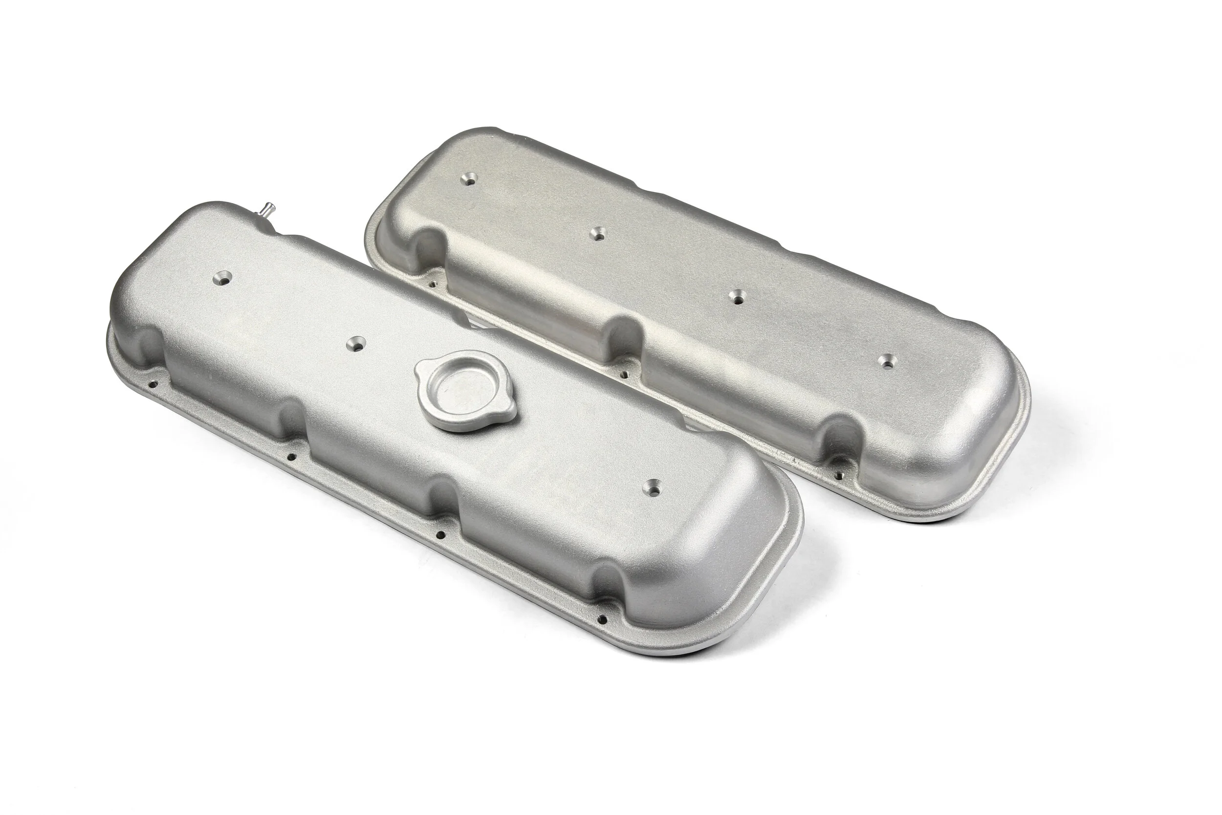 Big Block Chevy Style Valve Covers Cast Finish — LS Classic