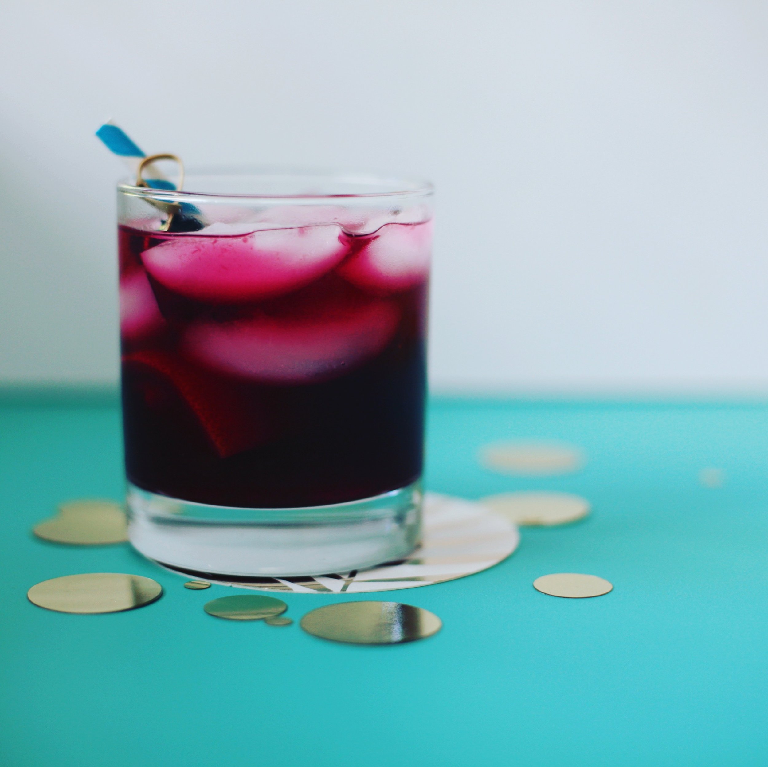 Blue Brandy Smash