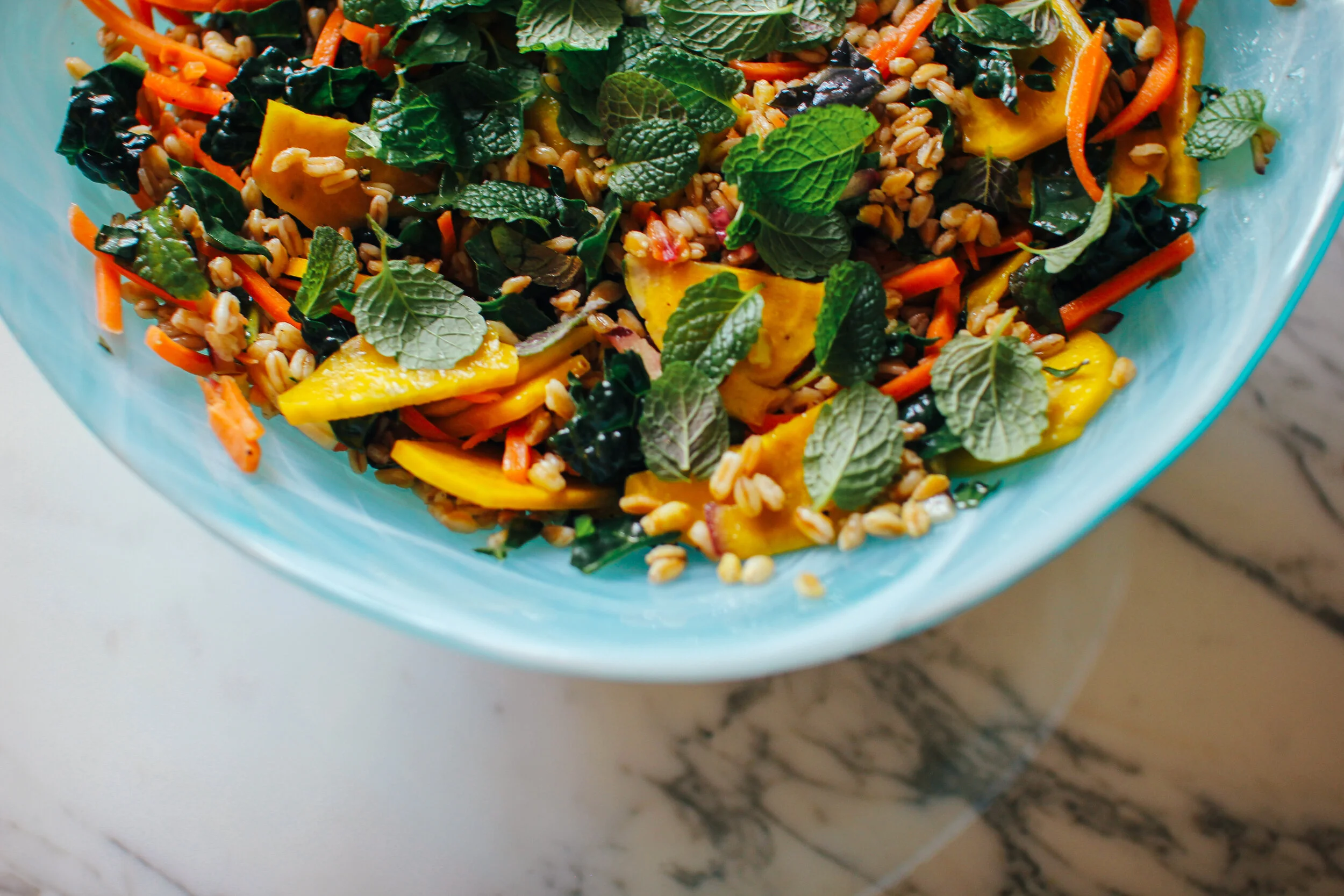 Farro Salad (V)