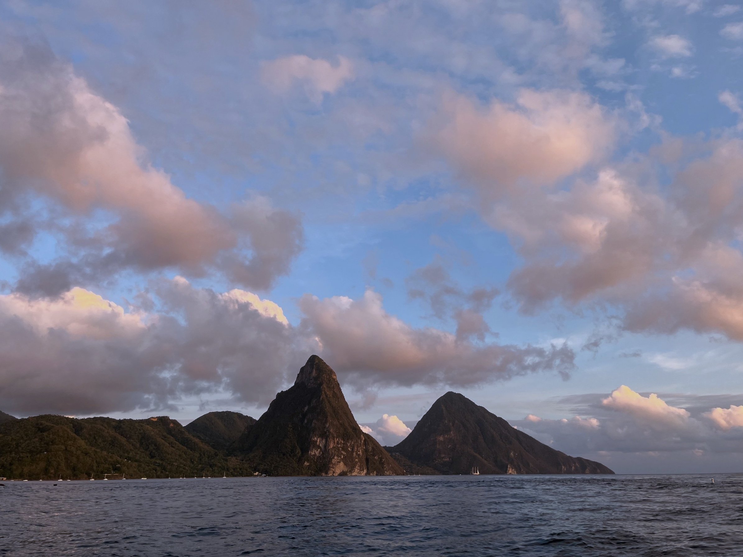 St. Lucia: Mountains, Jungle, Dramamine, & Plantain Chips!