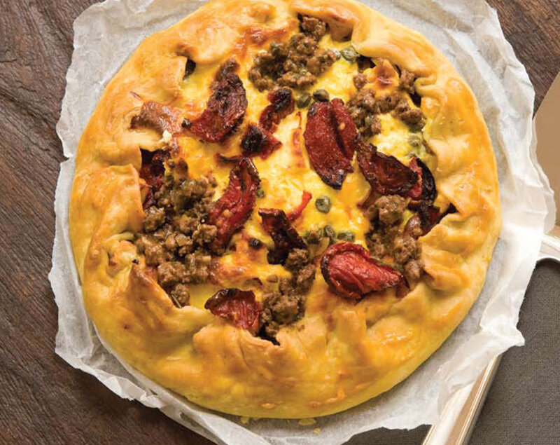 BEEF AND FETA GALETTE