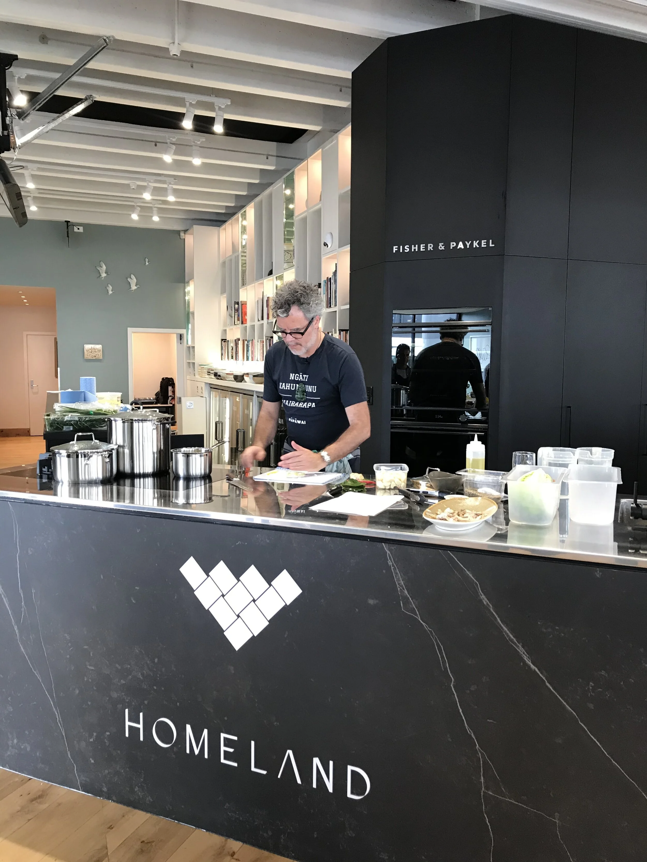 The Inaugural 'Community Tuesday' at Peter Gordon's Homeland