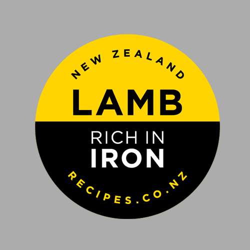 Lamb Rich in Iron Label