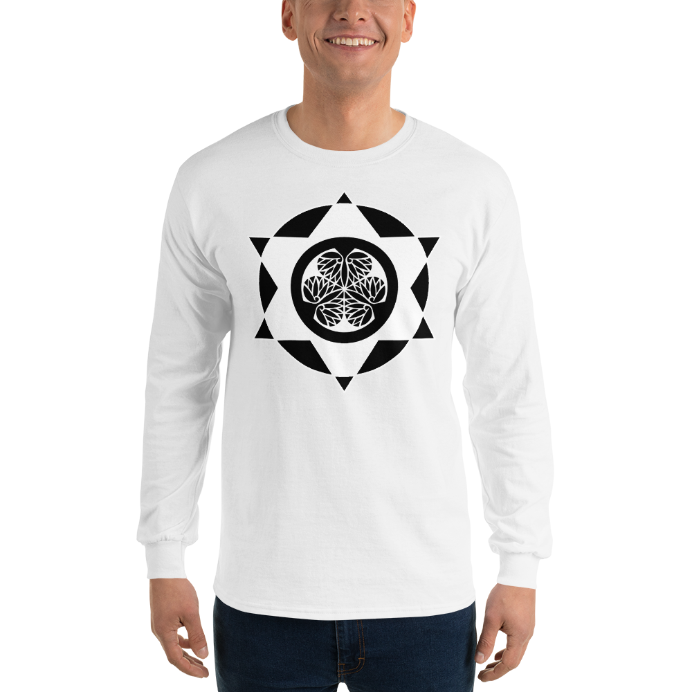 Symbolum-Venatores---Feudal-Japan_printfile_default_Symbolum-Venatores-Pent_mockup_Front_Mens-_White.png