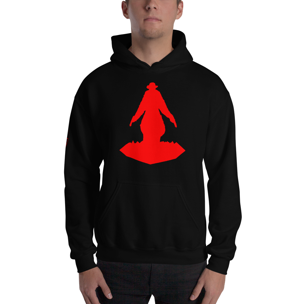 The-Haunted-City---Warslinger-Silhouette-Red_Crest-of-The-Heptad---Transpar_mockup_Front_Mens_Mens_Black.png