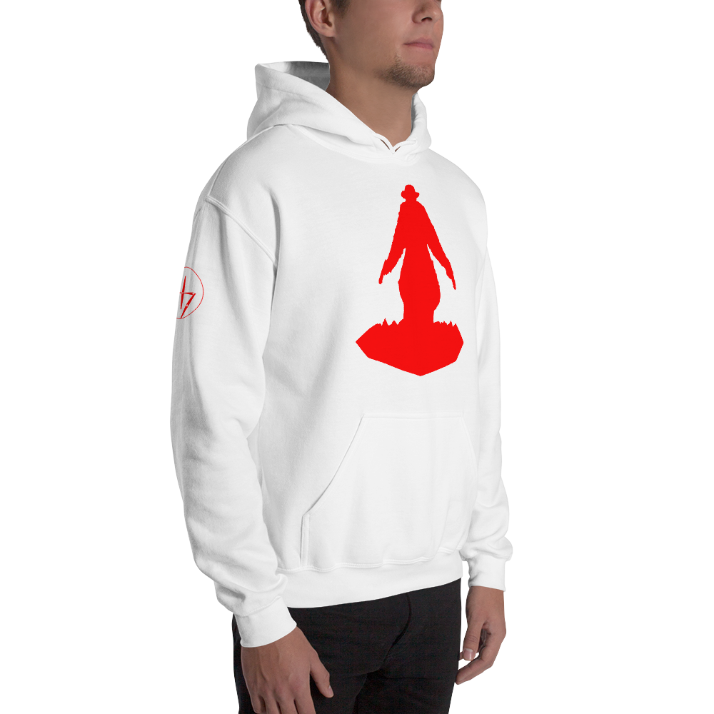 The-Haunted-City---Warslinger-Silhouette-Red_Crest-of-The-Heptad---Transpar_mockup_Right-Front_Mens_Mens_White.png