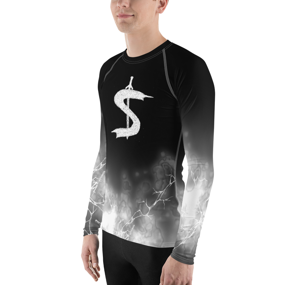 Bright-Strikes-and-Clouds-Banner_The-Sword-Insignia---Black_mockup_Left_On-Model_White.png