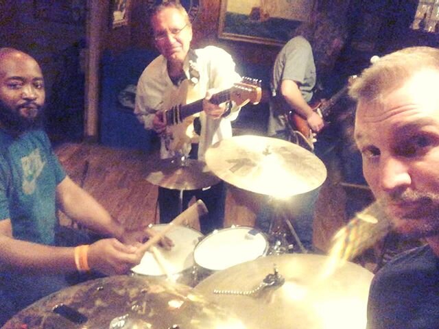 Harry Hmura&rsquo;s CD release show is tonight and I&rsquo;m excited to play with him while he melts faces all night long at Harlem Avenue Lounge!
.
.
.
.
.
.
#bqfunk #facemelt #guitarshred #instamusicians #bassface #weplaybass #basslove #giglife #ba