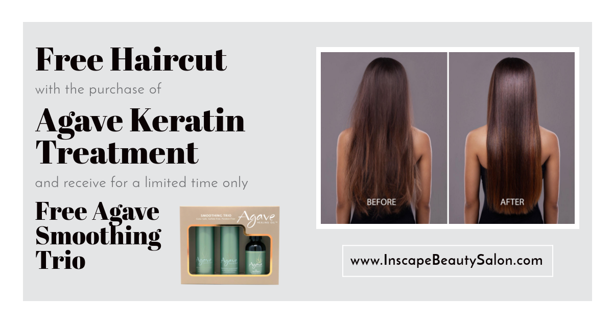 Offer - Agave Keratin Treatment — Inscape Beauty Salon