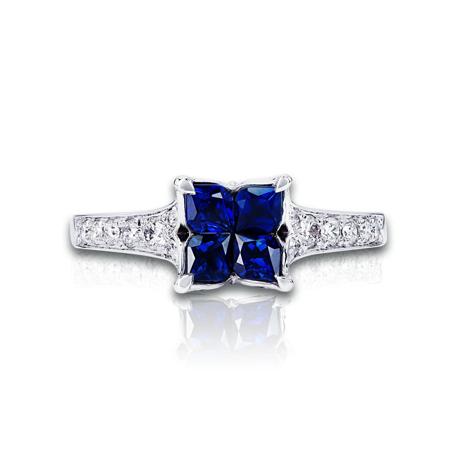 Sapphire Diamond Ring