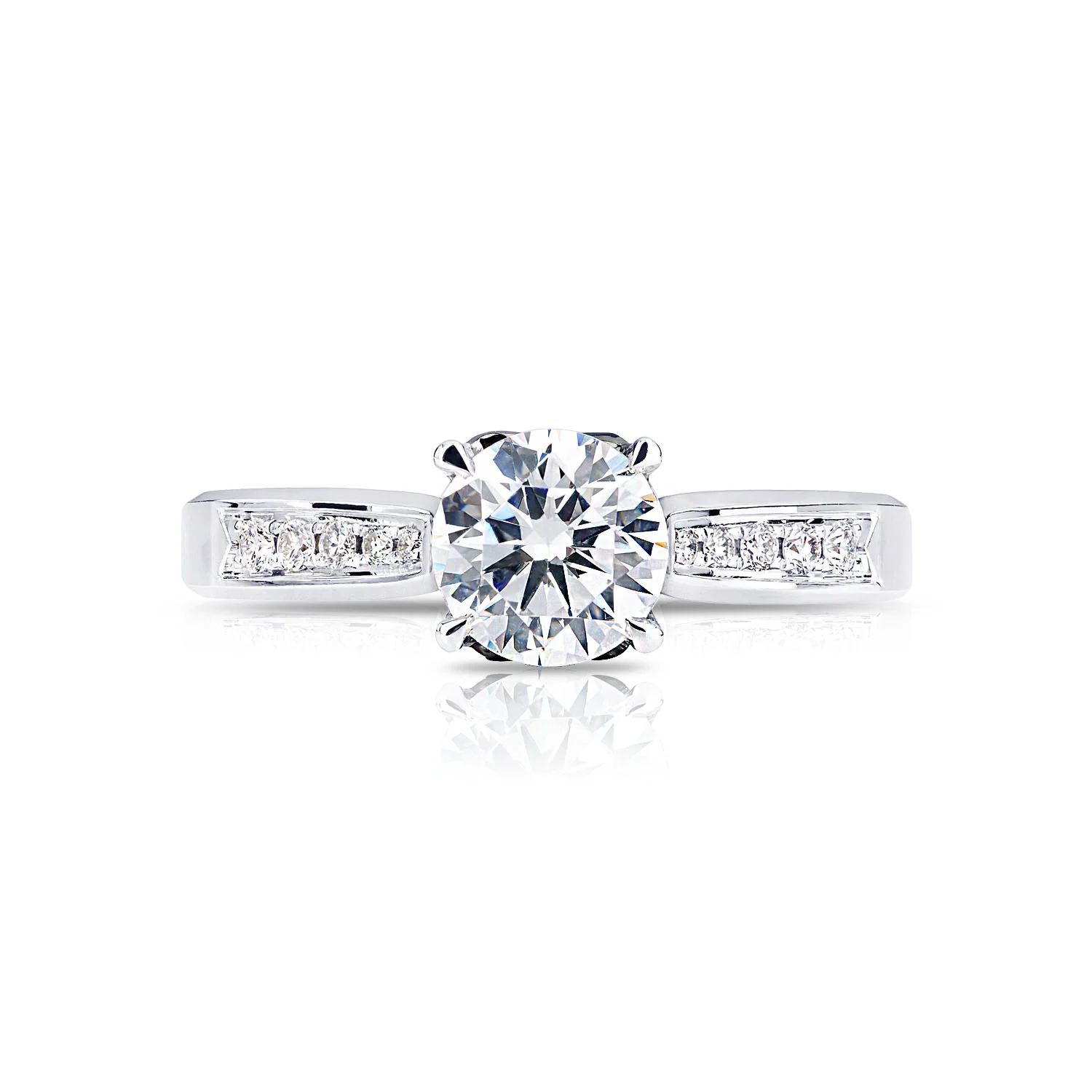 Calla Butterfly Bridal Sapphire Diamond Ring Mount