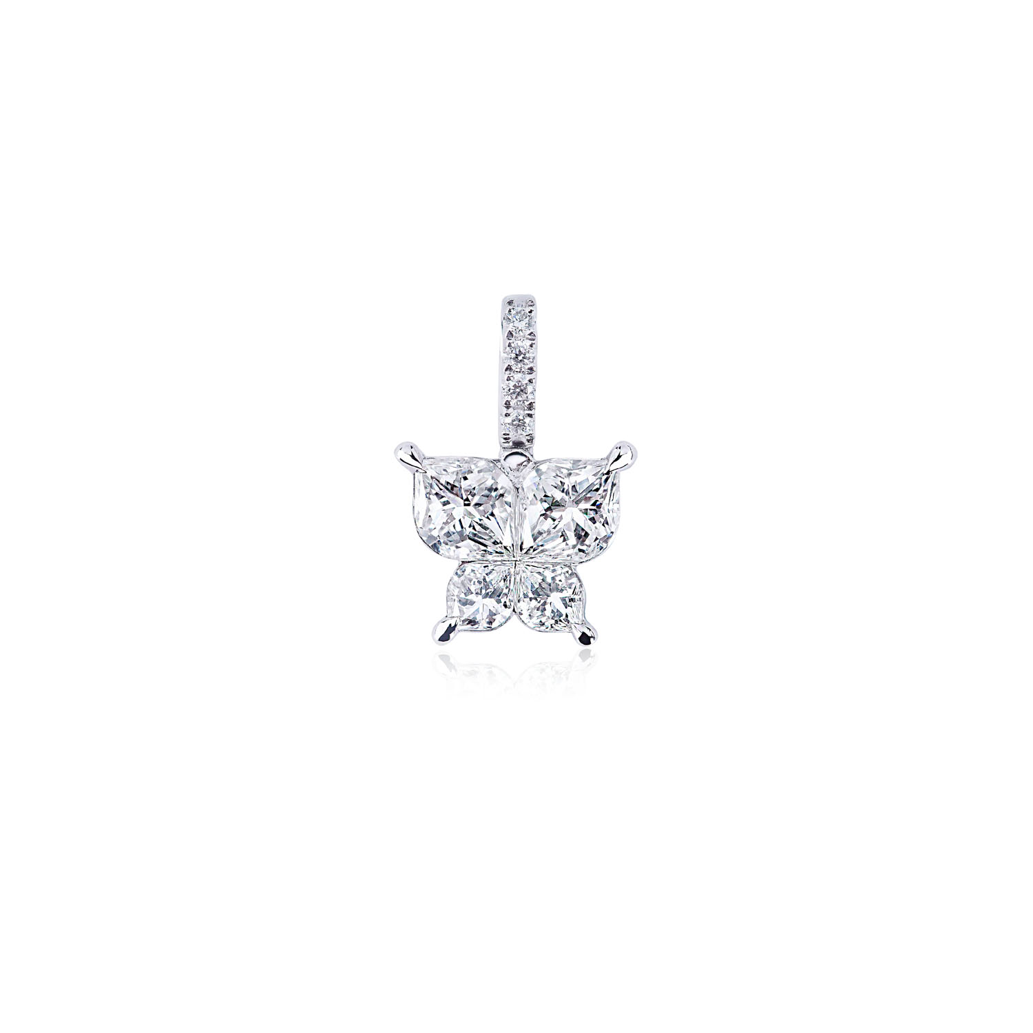 P11-144386 Butterfly Diamond Pendant — Calla