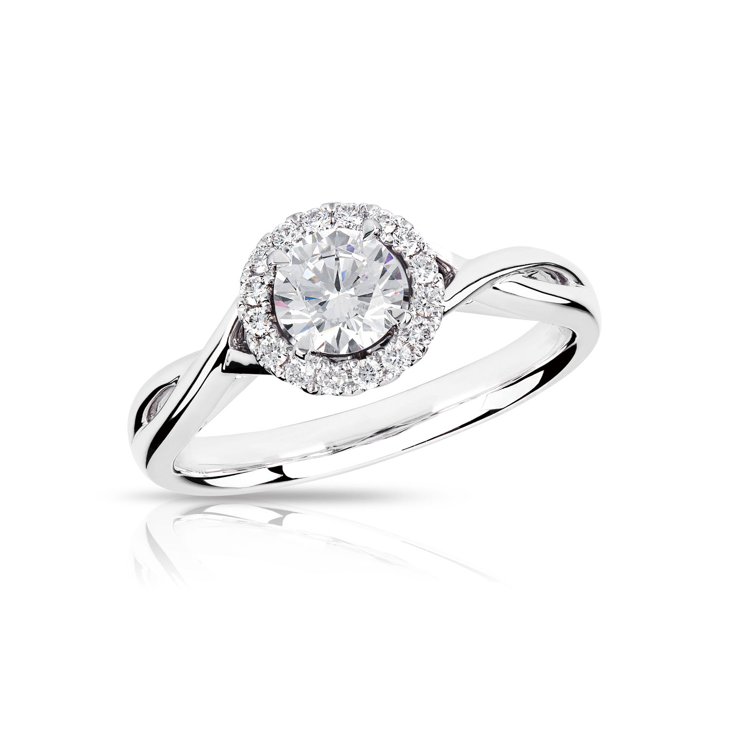 Exquisite Bridal Solitaire Ring Mount