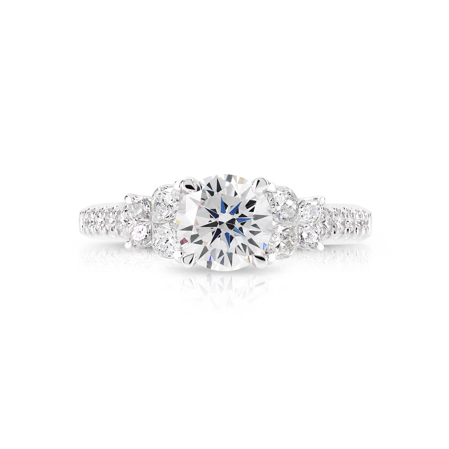 Calla Butterfly Bridal Diamond Ring Mount