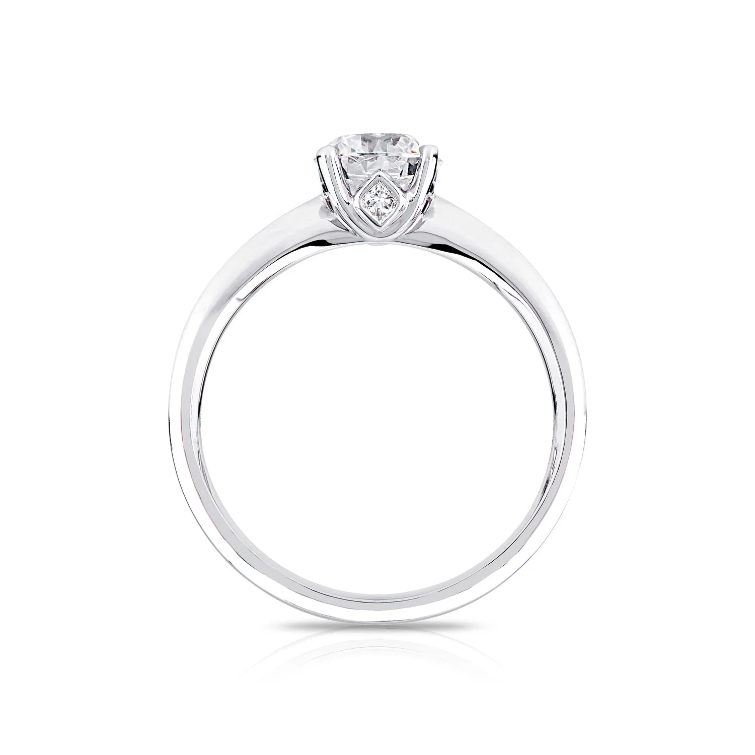 Calla Cut Diamond Solitaire Ring Mounting