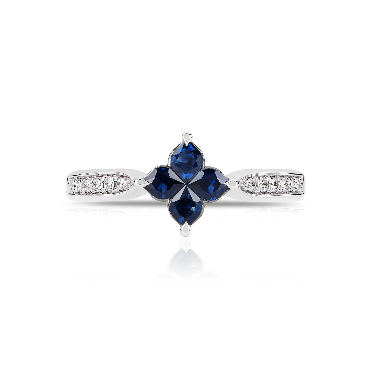 Magnificent Sapphire Diamond Ring