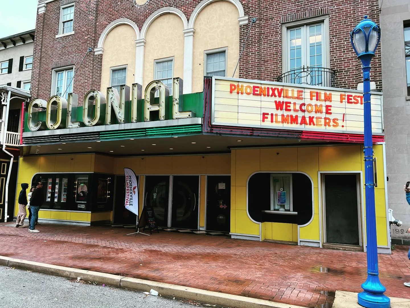 Weekend catch-up 2.

Inaugural Phoenixville Film Festival (2023). What a weekend. What a team. What an experience. 

Thanks to the Colonial Theater and their staff. 

Thank you to the wonderful and talented filmmakers that joined us and made all the 