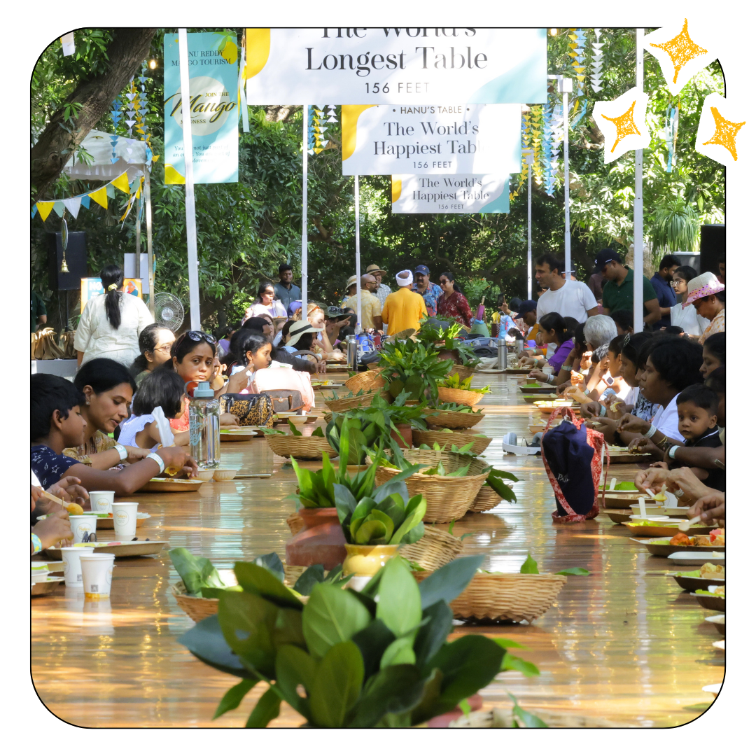Hanu Reddy Table Hanu Reddy Mango Festival | Hanu Reddy Mango Tourism
